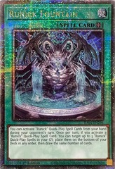 Runick Fountain - RA04-EN296 - Quarter Century Secret Rare - 1st Edition